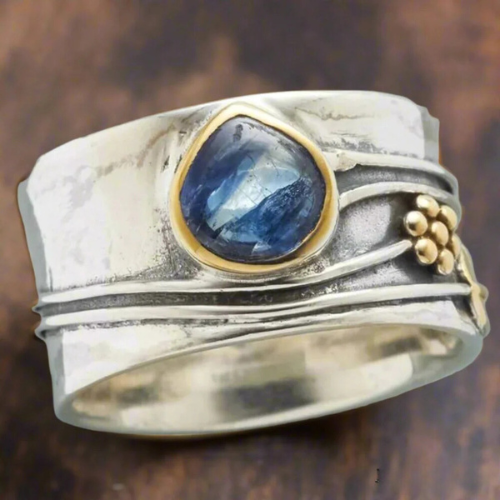 Bree - Boheemse edelsteen meditatie ring
