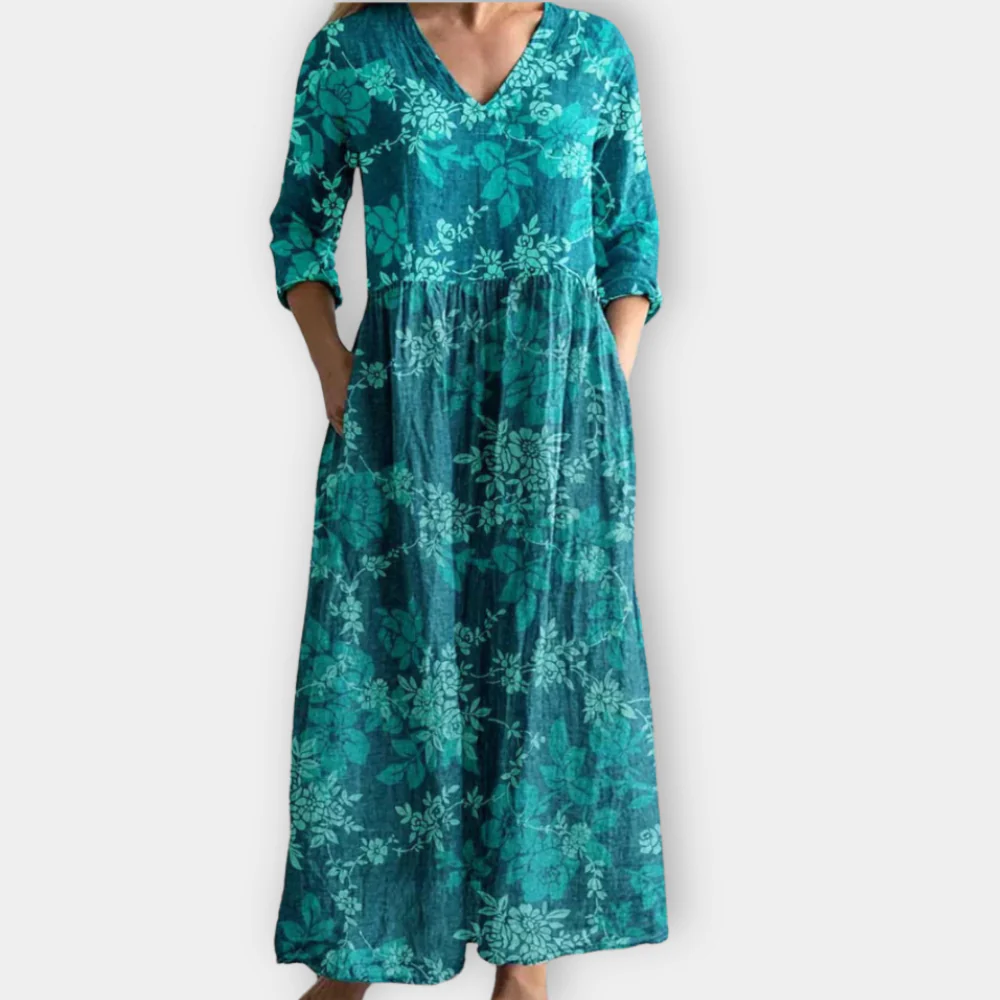 Millicent - Boheemse magie in maxi-jurk