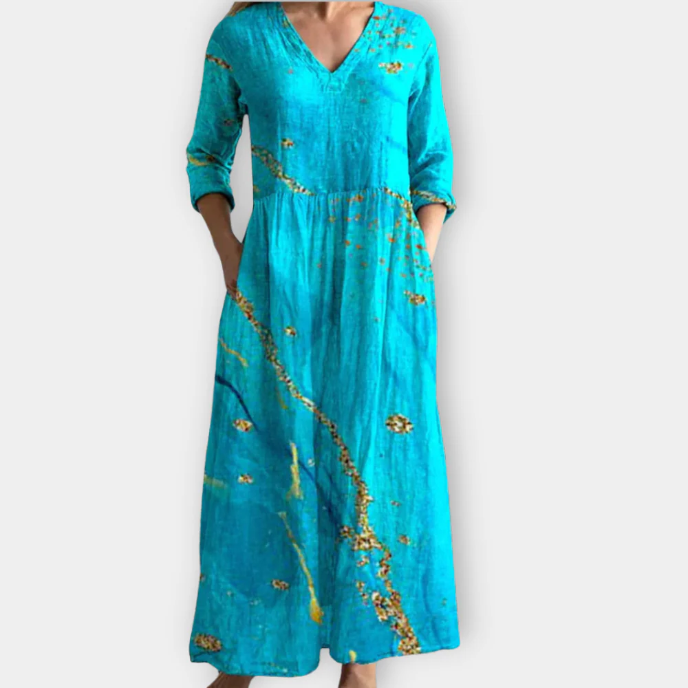Lennox - Chique Comfort Boho Maxi-jurk