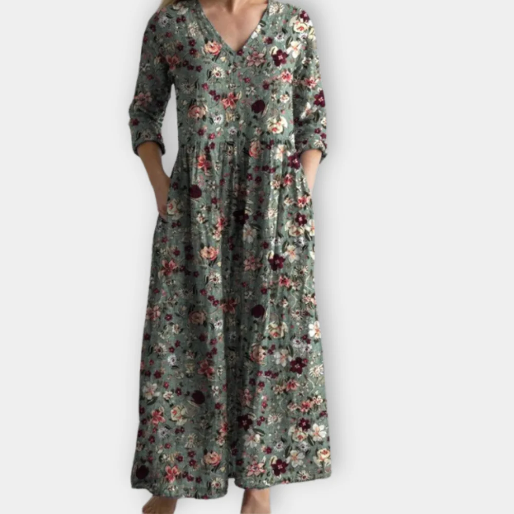 Georgina - Ocean Breeze Boho Maxi-jurk