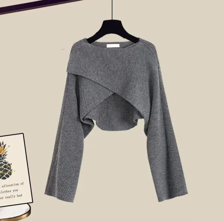 Sandra - Comfortabele driedelige set met lange mouwen