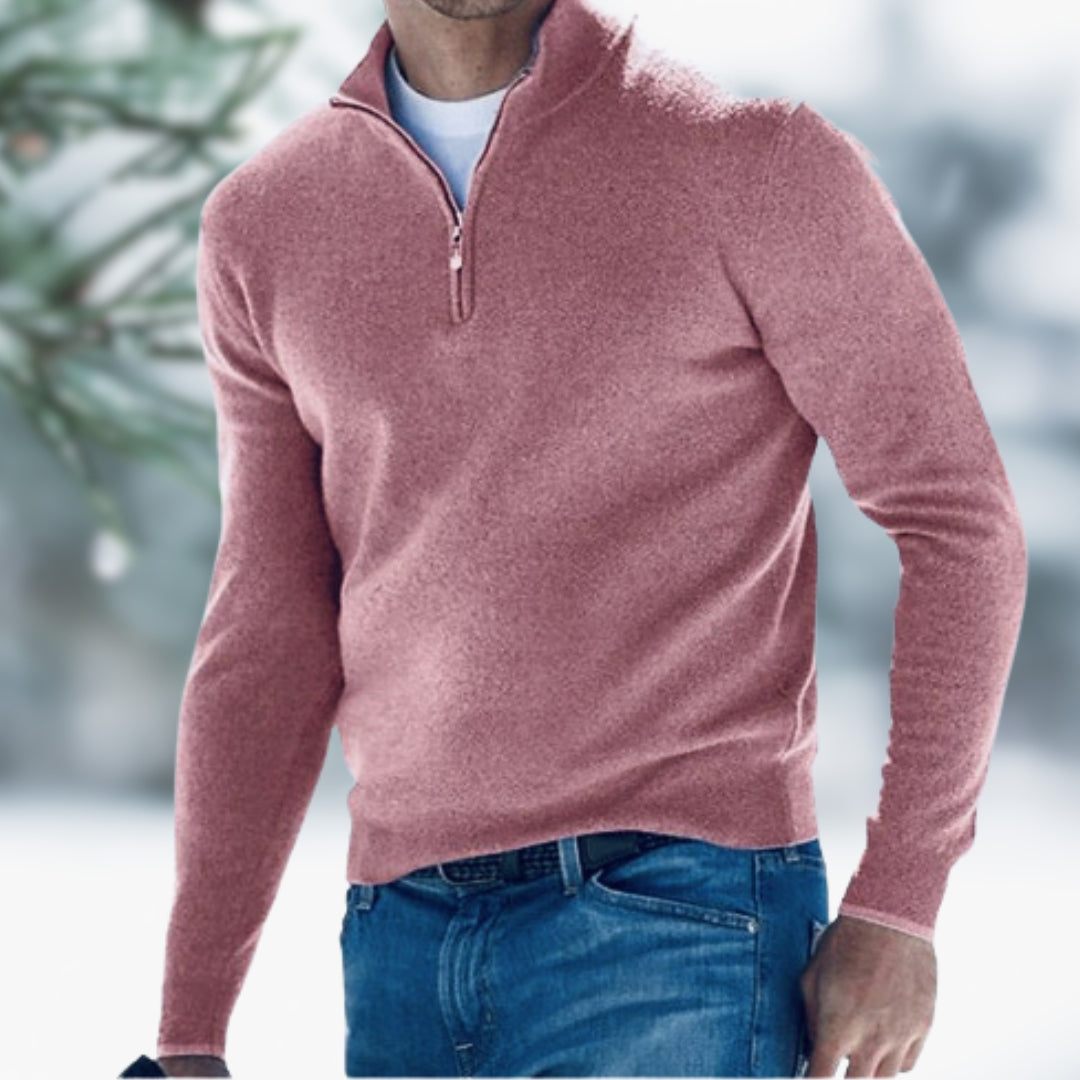 Everett™ | Refined men's quarter-zip sweater