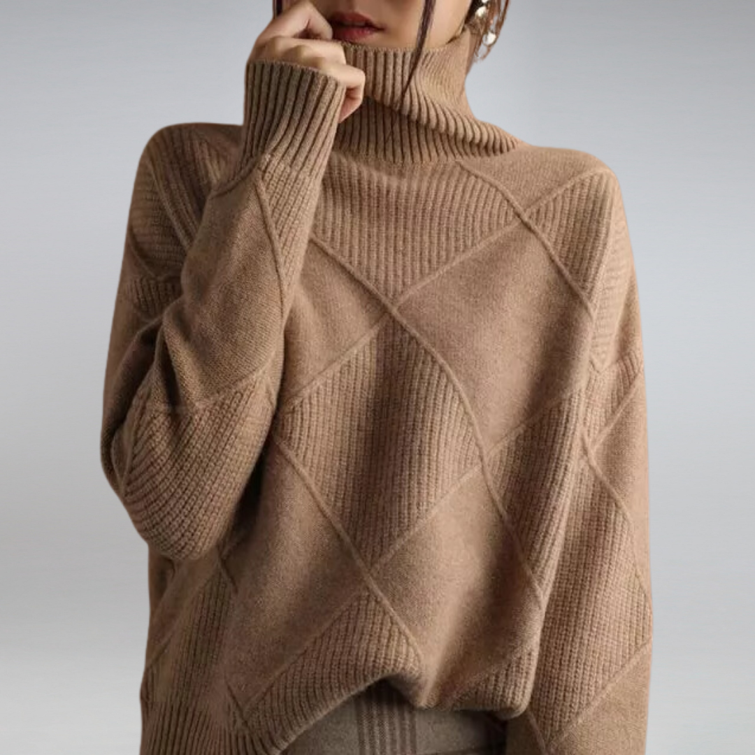 Mara | Luxe Textured Winter Sweater