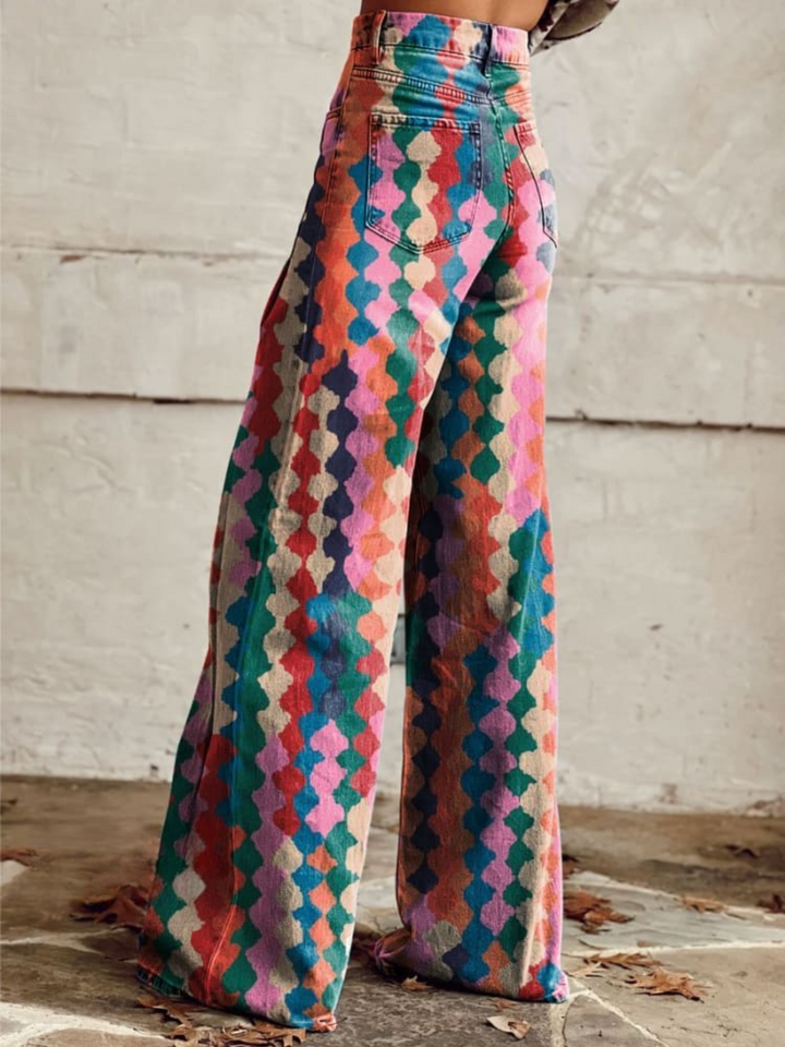 Angelica - Boho Dreamer Flare Pants