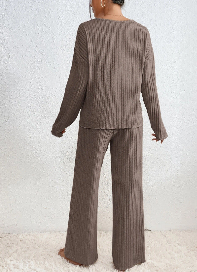 Lucie - Gebreide V-halsset