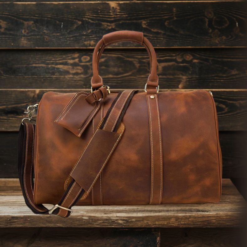 Leather Travel Bag | LEUVEN