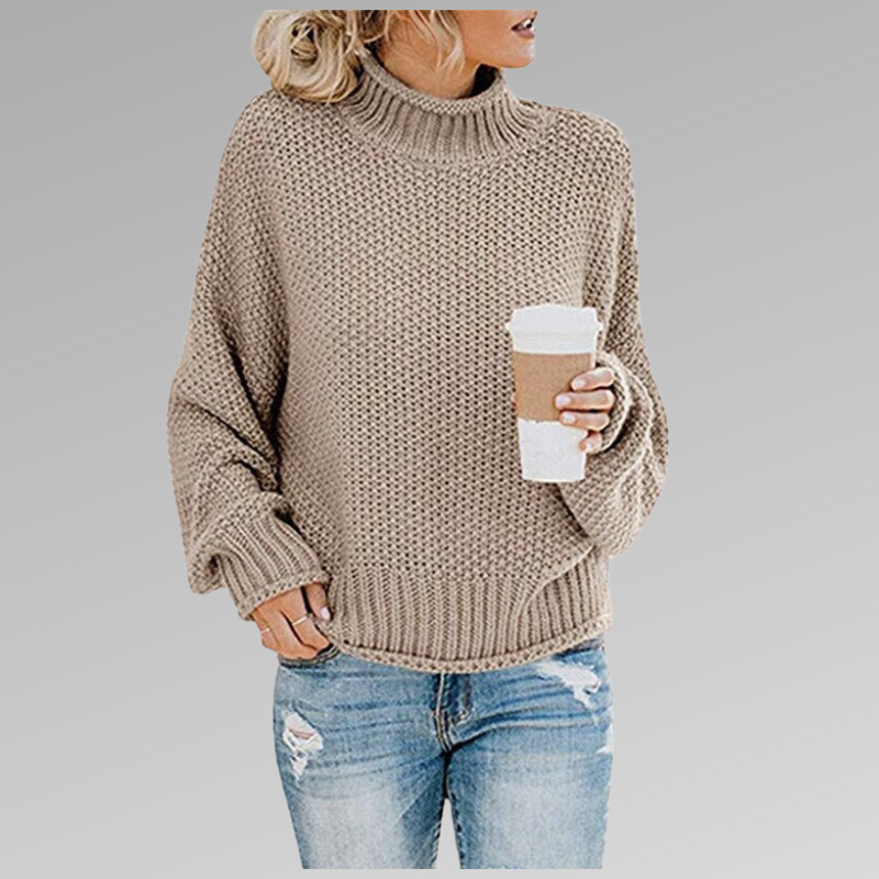 Edith | Mock-Neck Sweater