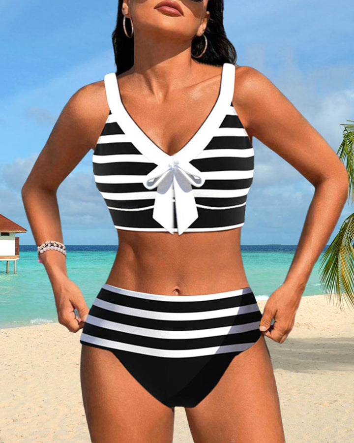 Palesa™ - Chique gestreepte bikini