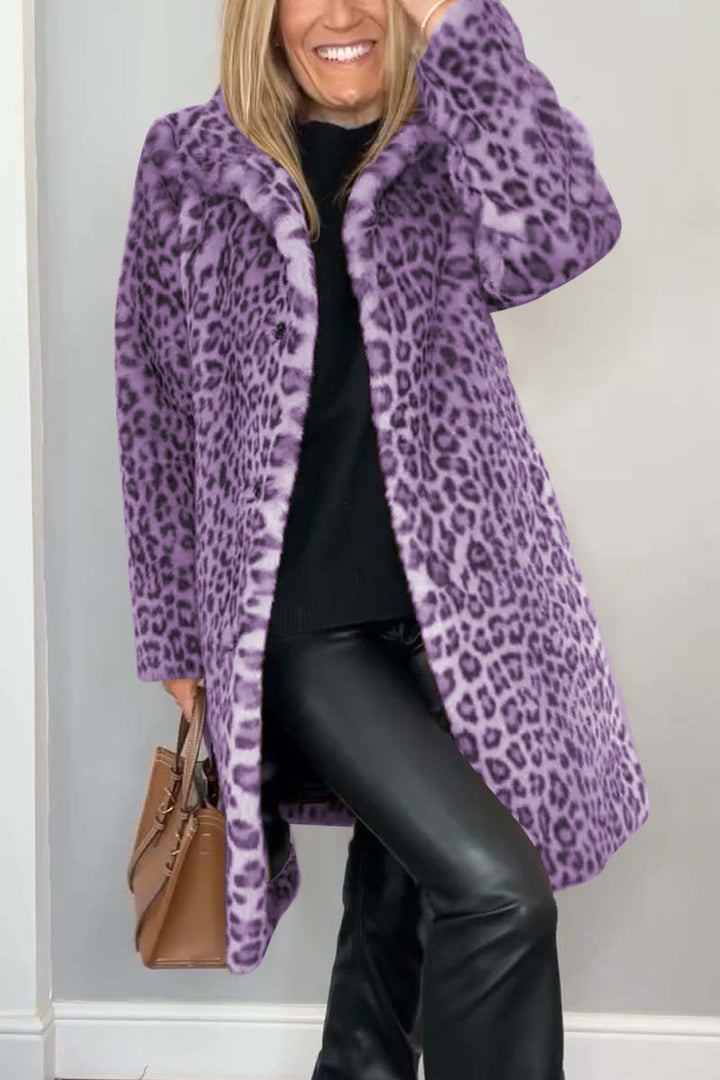 Elsa | Leopard Print Coat