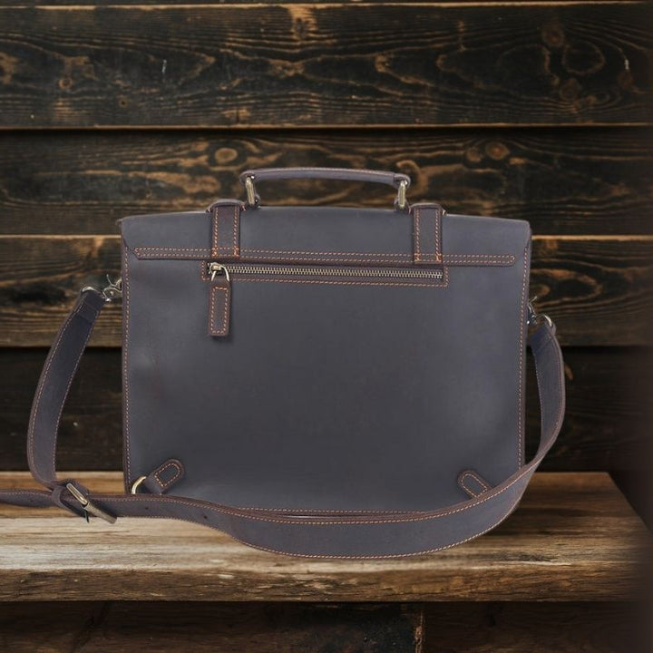 Courier Backpack in Leather | NAMUR