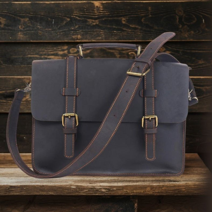 Courier Backpack in Leather | NAMUR