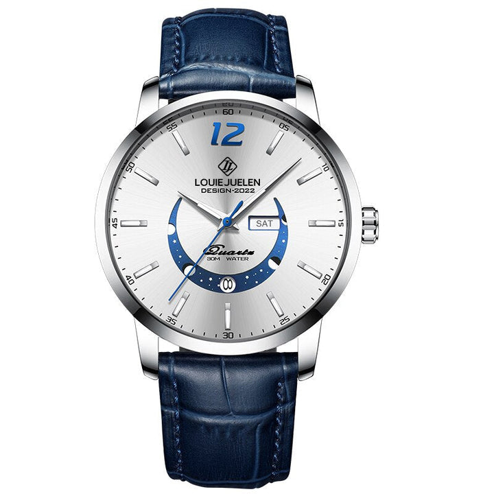 Elegant maanfasehorloge