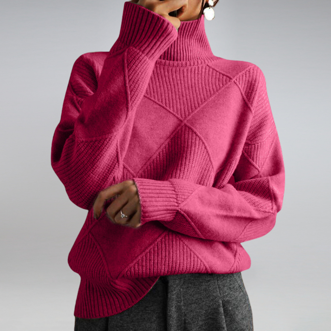 Mara | Luxe Textured Winter Sweater