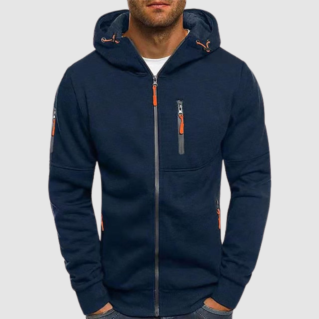 Archie | Relaxed Zip-Up Hoodie