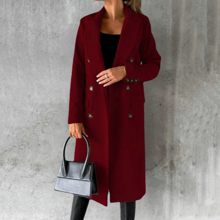Kennedy - Chic Wool Trench Coat