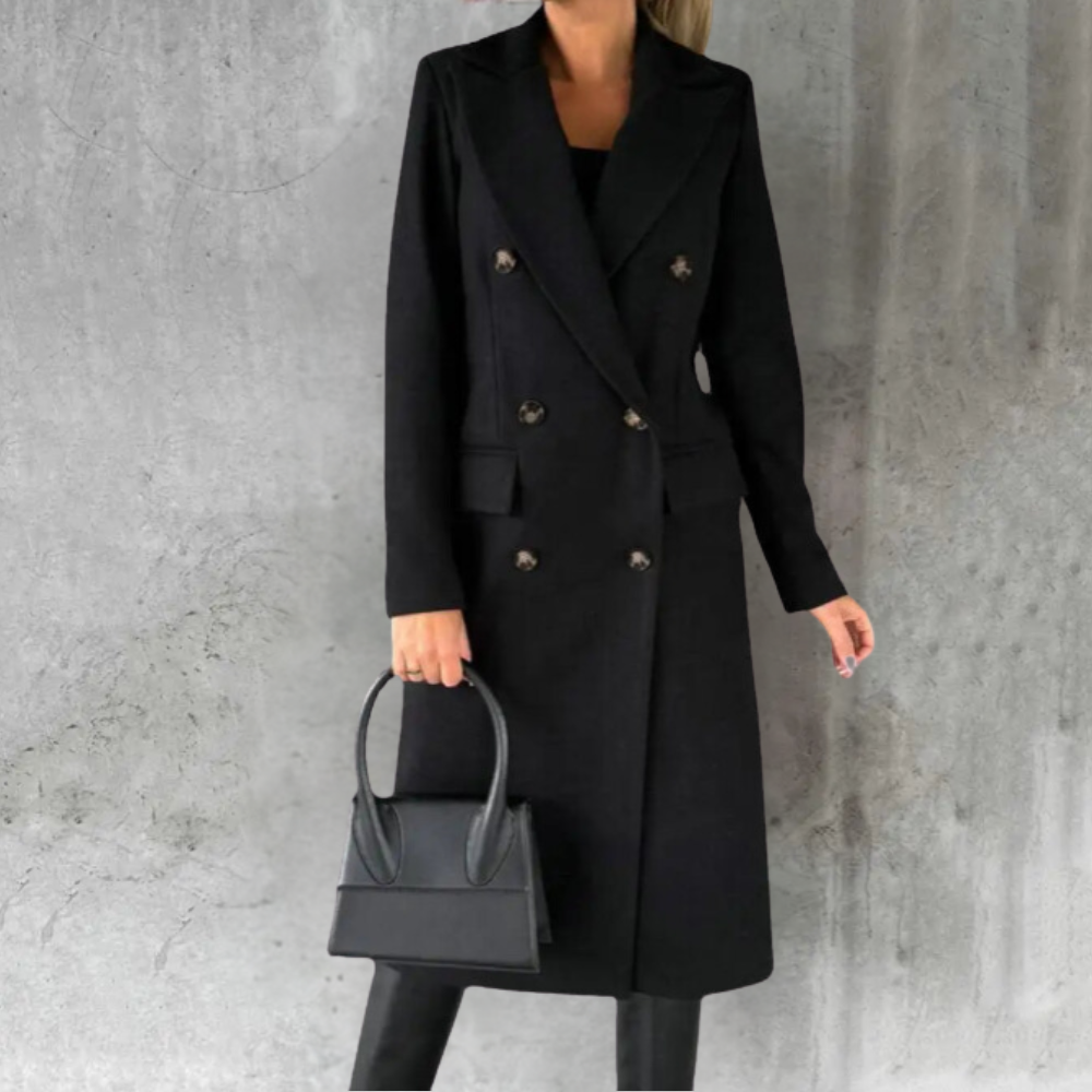 Kennedy - Chic Wool Trench Coat