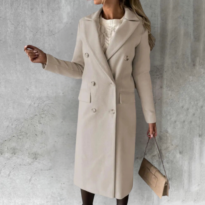Kennedy - Chic Wool Trench Coat