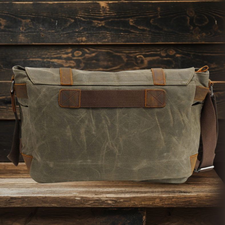 Canvas Messenger Bag for Laptop | RENO