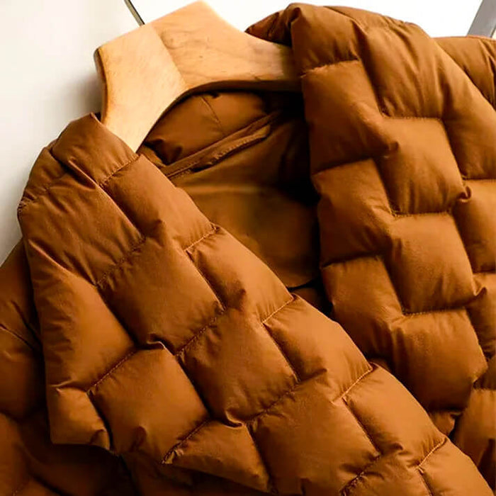 Sarah™ | Stylish Quilted Down Coat