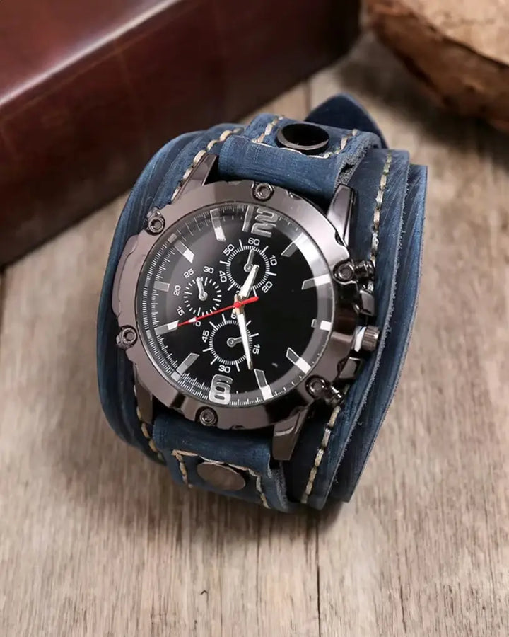 Outlaw Style Leather Watch
