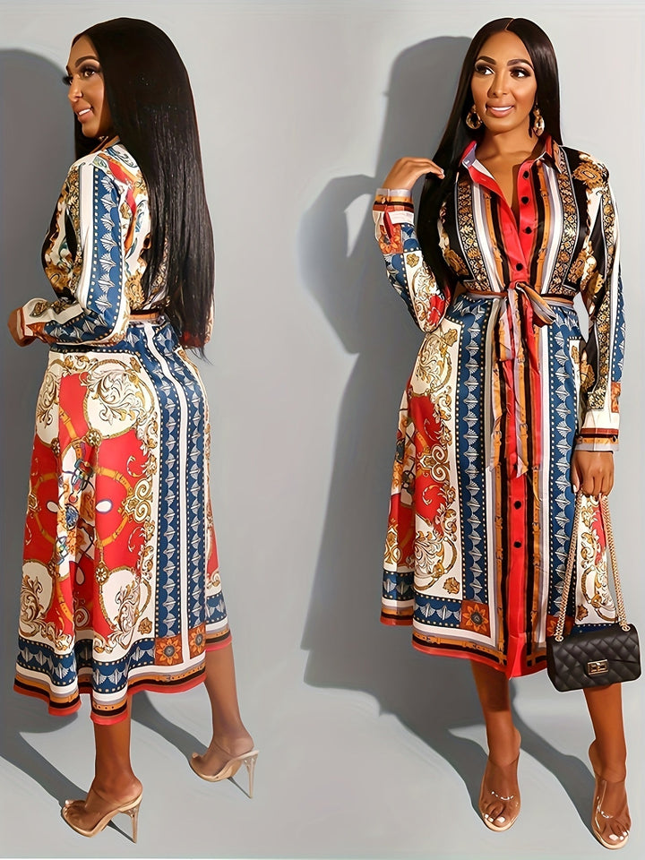 Marigold - Midkuitjurk met lange mouwen