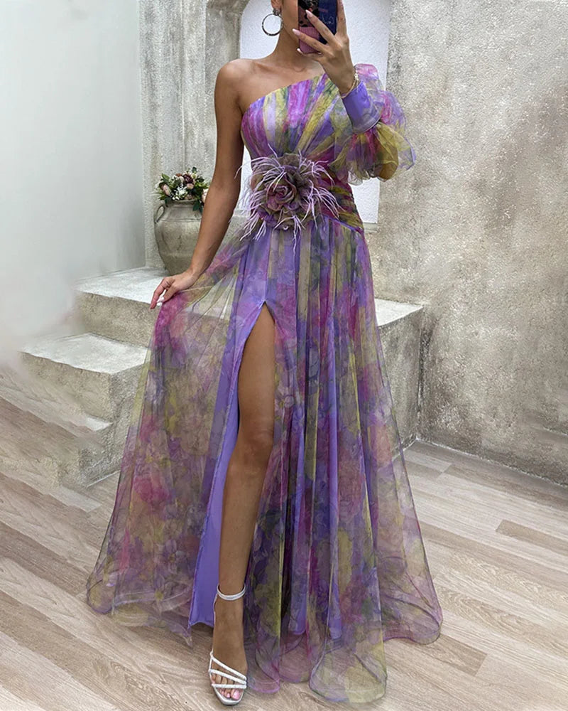 Amelia | Elegante splitjurk