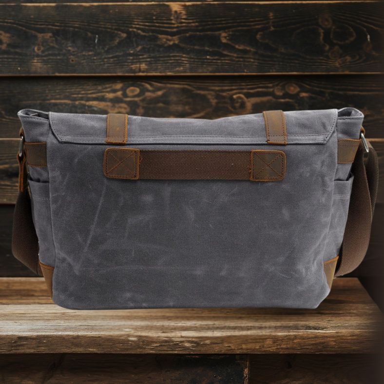 Canvas Messenger Bag for Laptop | RENO