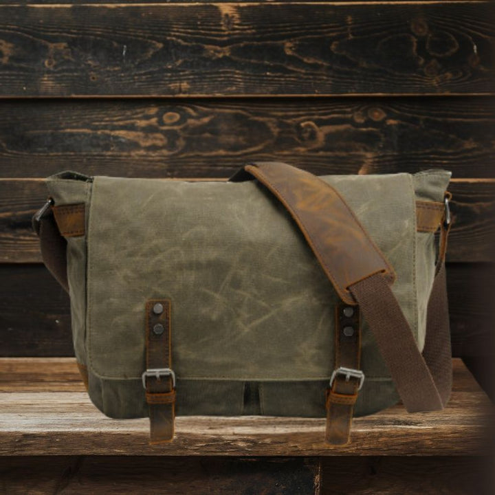 Canvas Messenger Bag for Laptop | RENO