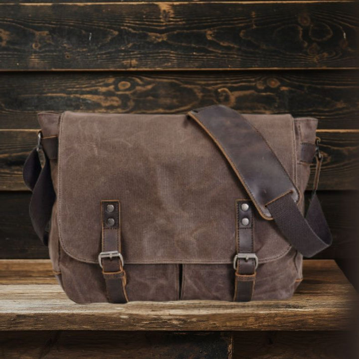 Canvas Messenger Bag for Laptop | RENO