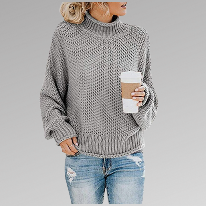 Edith | Mock-Neck Sweater