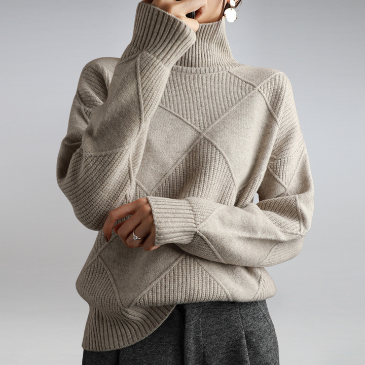 Mara | Luxe Textured Winter Sweater