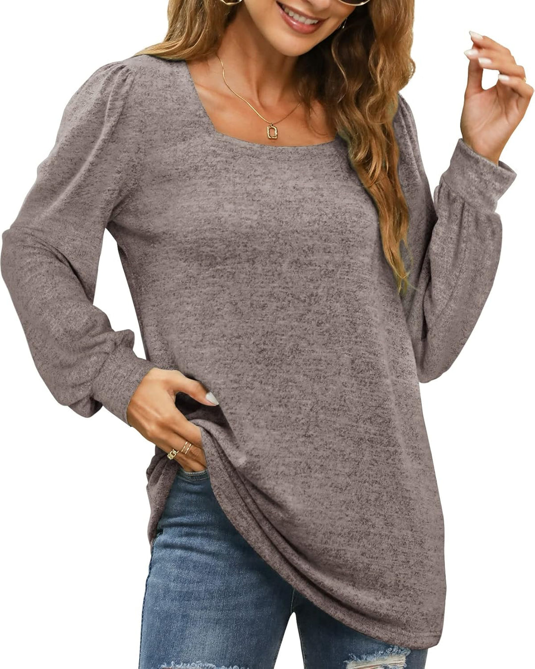 Maëlys™ - Casual Long Sleeve Top for Women