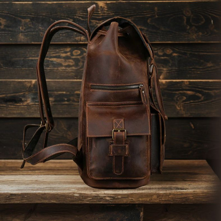 Leandro | Leather Backpack for Men