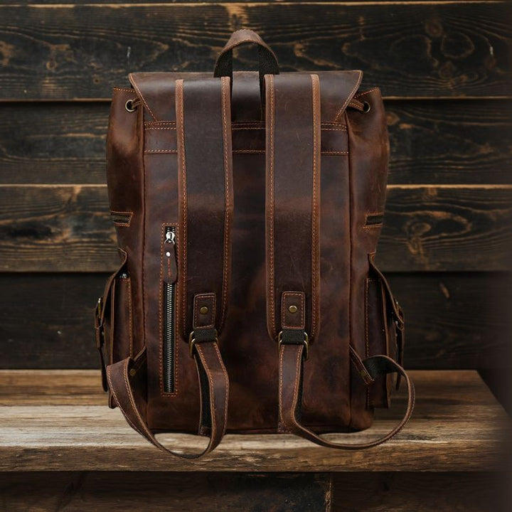 Leandro | Leather Backpack for Men