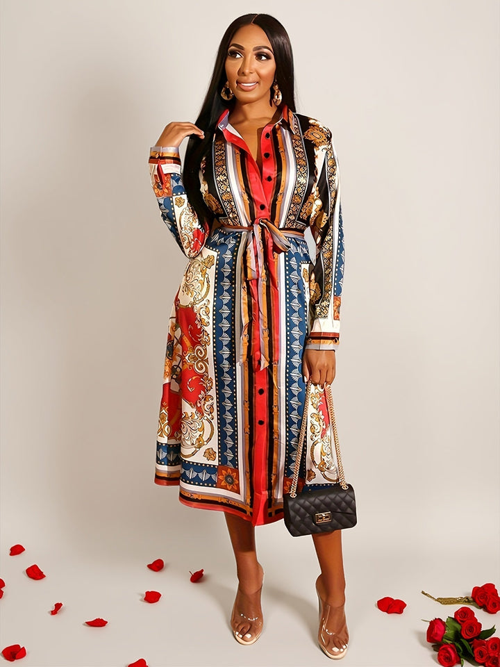 Marigold - Midkuitjurk met lange mouwen