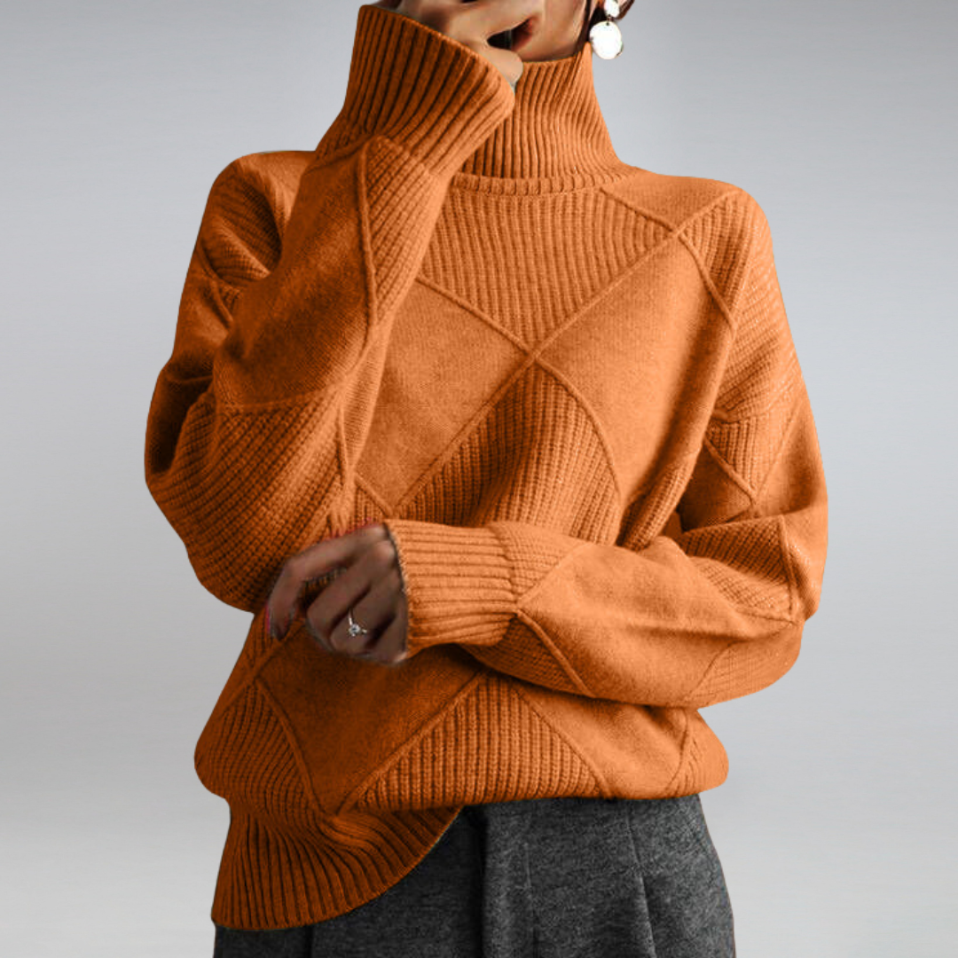 Mara | Luxe Textured Winter Sweater