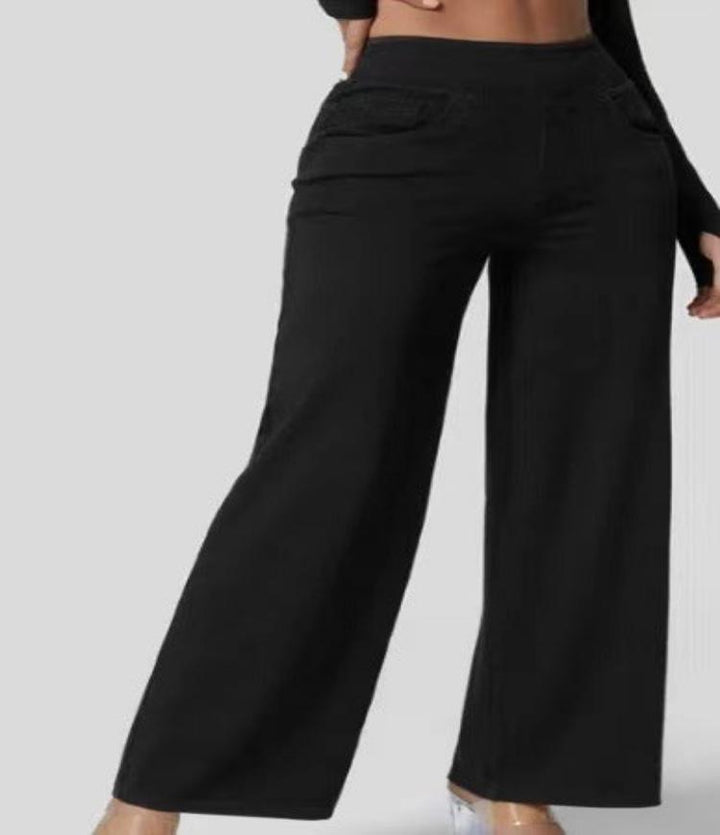 Hazel | Stretch Palazzo Jeans