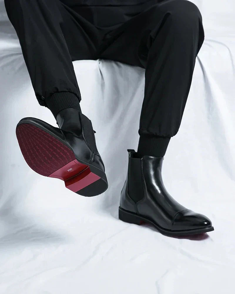 Genuine Leather Boots Leonardo Scabusi