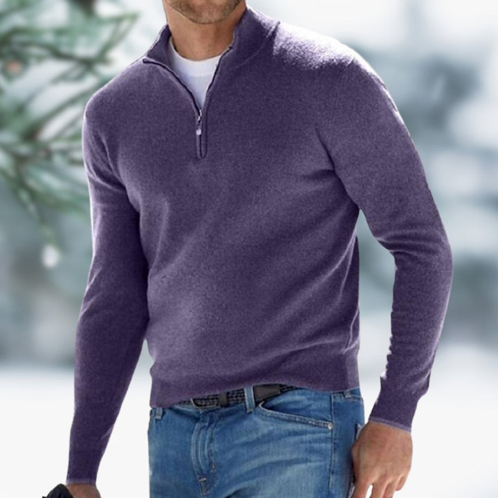 Everett™ | Refined men's quarter-zip sweater