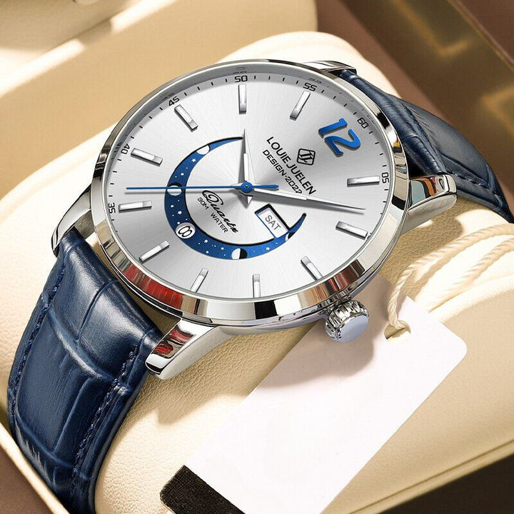 Elegant maanfasehorloge