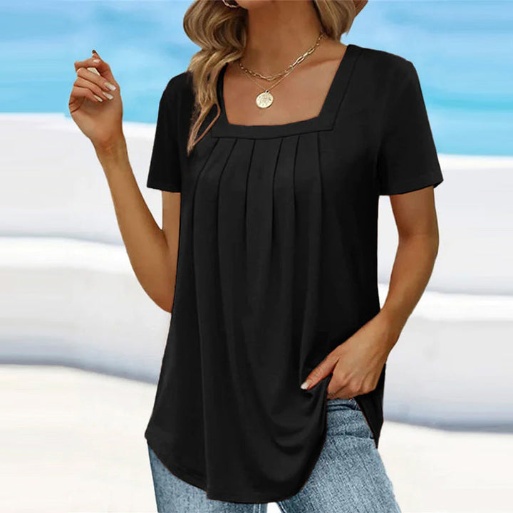Athena™ - Geplooide blouse