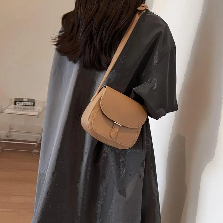 Amelia Retro Saddle Crossbody Tas