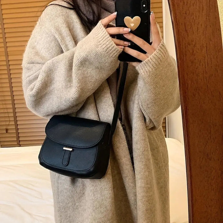 Amelia Retro Saddle Crossbody Tas