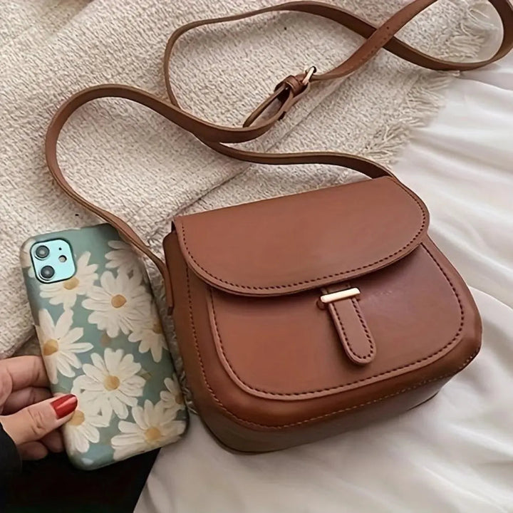 Amelia Retro Saddle Crossbody Tas