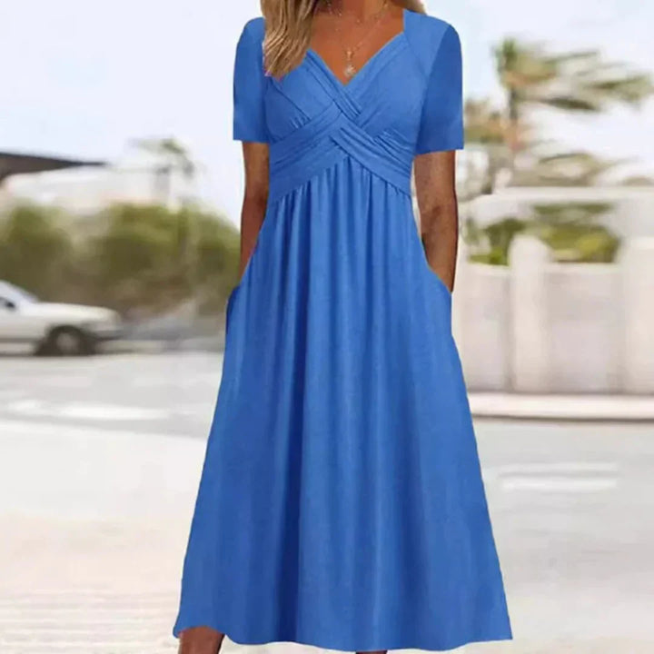 Frances - Verfijnde, flatterende elegante jurk
