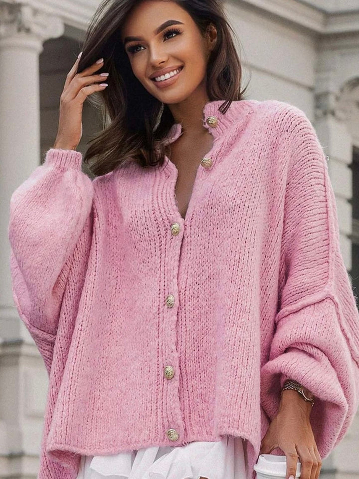 Julia™ Oversized Rose Cardigan