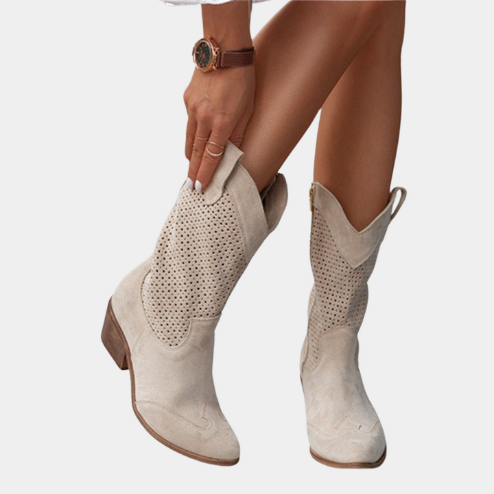Rachel - Cowboy Style Orthopedic Boots