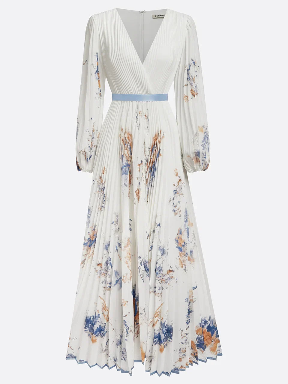 Bristol - Maxi-jurk met bloemenpatchwork in bohemienstijl 