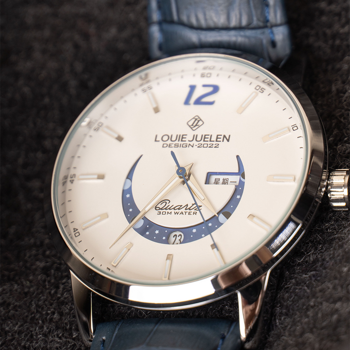 Elegant maanfasehorloge
