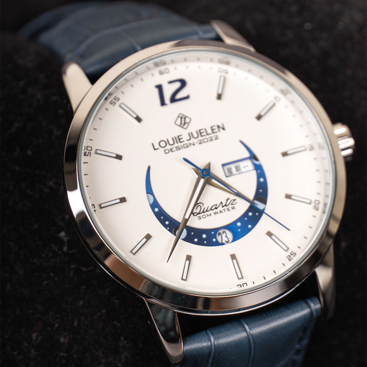 Elegant maanfasehorloge